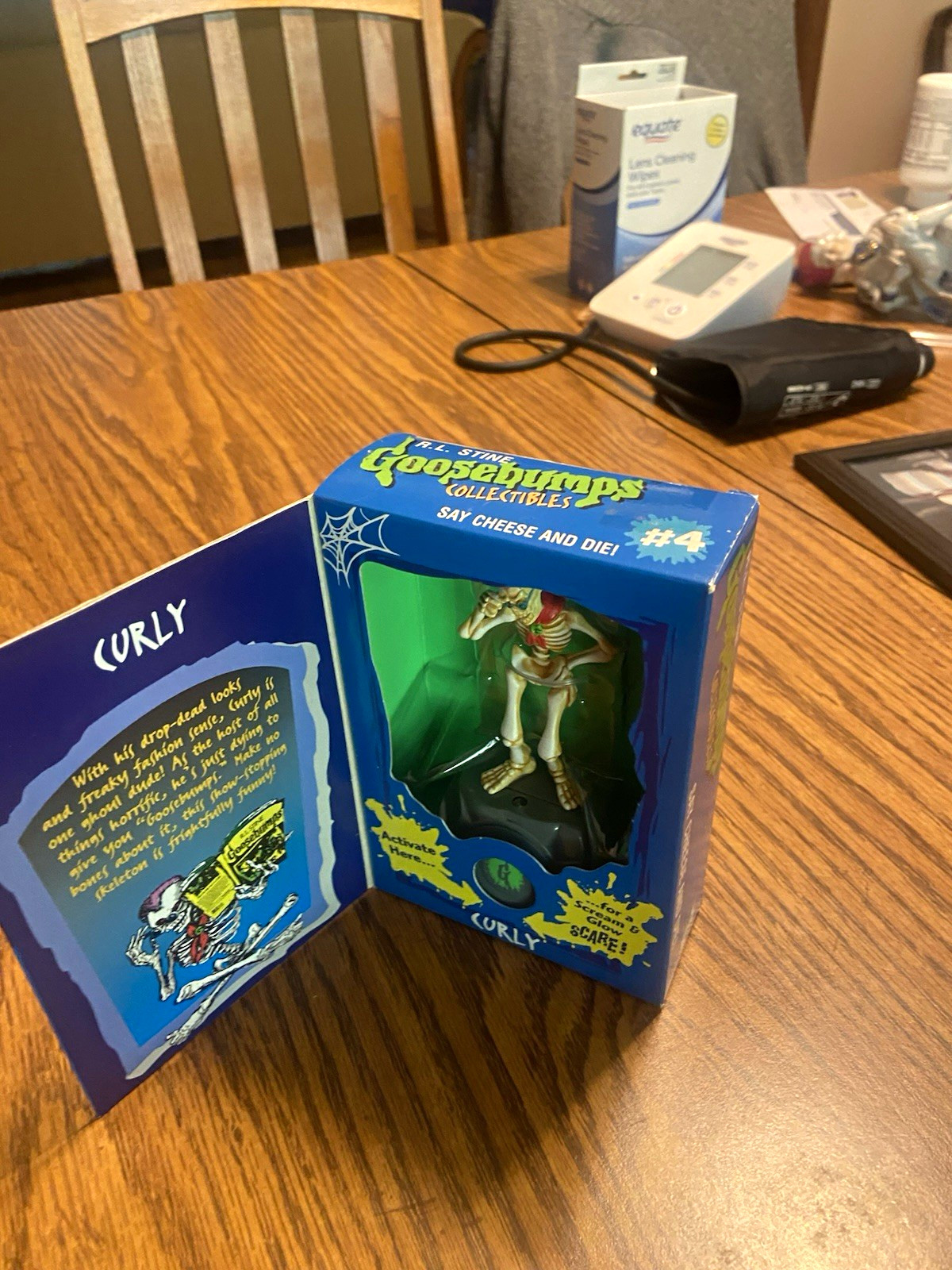 Goosebumps Collectibles Boxed Figures Lot Curly & The Horror Sci-Fi Horror