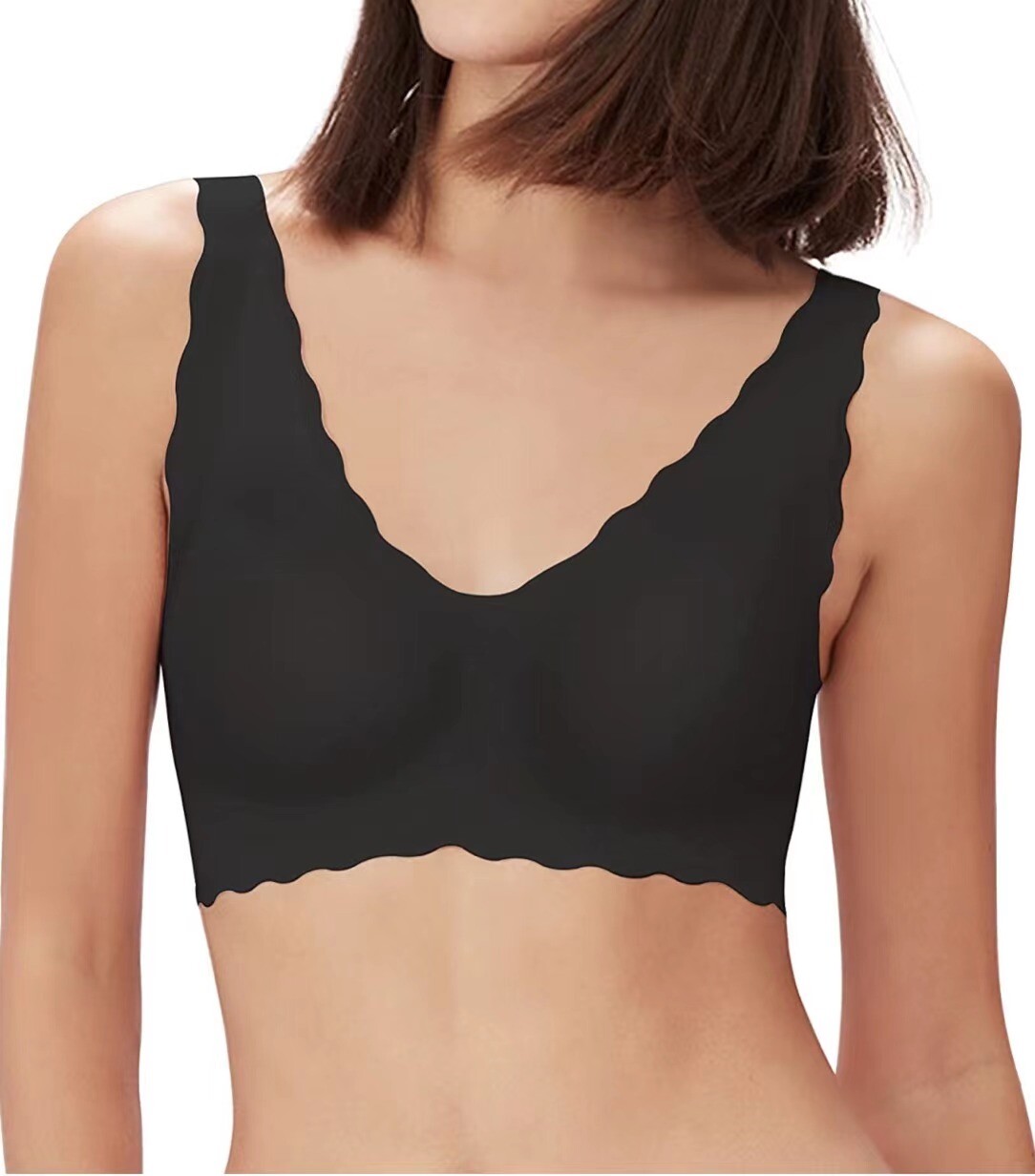 Women Padded Sports Bra Crop Top Running Yoga Fitness Sport Seamless Vest Gift 