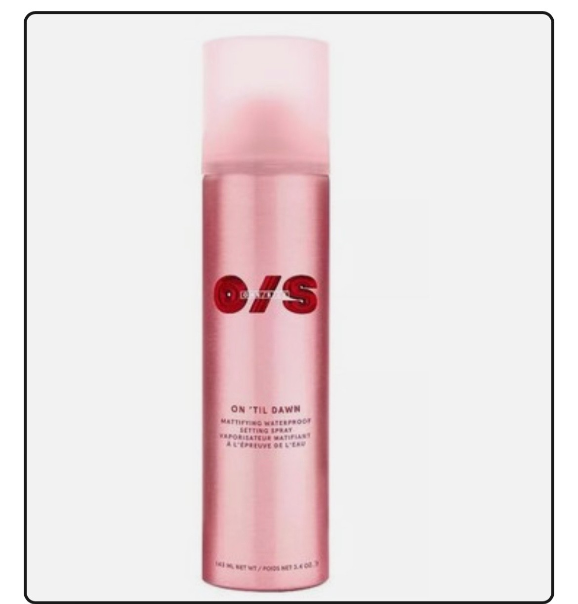 ONE/SIZE On 'Til Dawn Mattifying Waterproof Setting Spray, 3.4 oz/ 143 mL