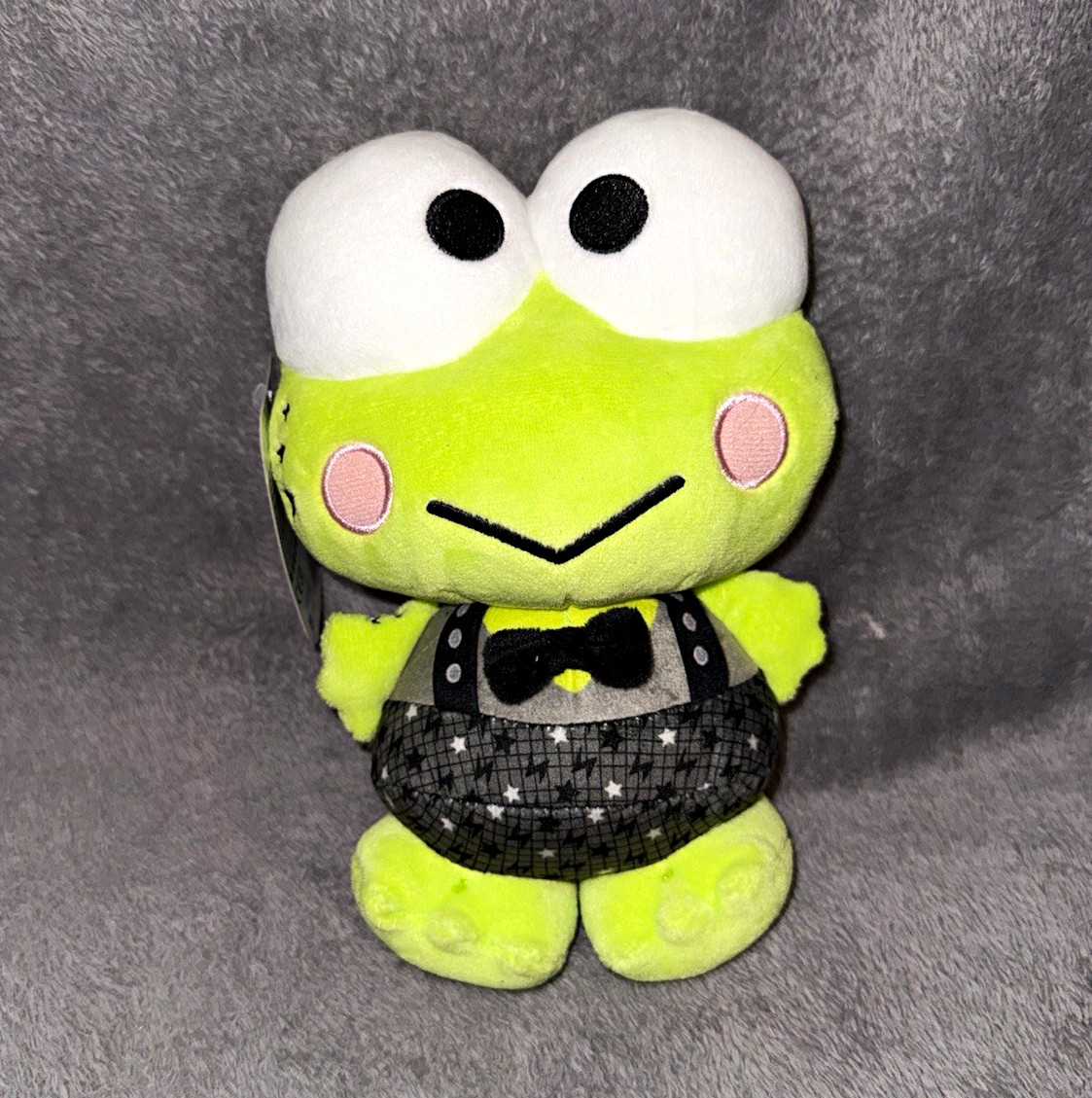 Keroppi Green Frog Plush Tuxedo Outfit, Washable, 2013 W/ tags brand new Keroppi Green Frog Plush Tuxedo Outfit, Washable, 2013 W/ tags brand new