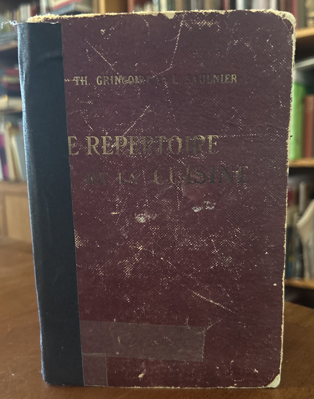 Le Repertoire de la Cuisine - hardcover Louis Saulnier 1965 HC
