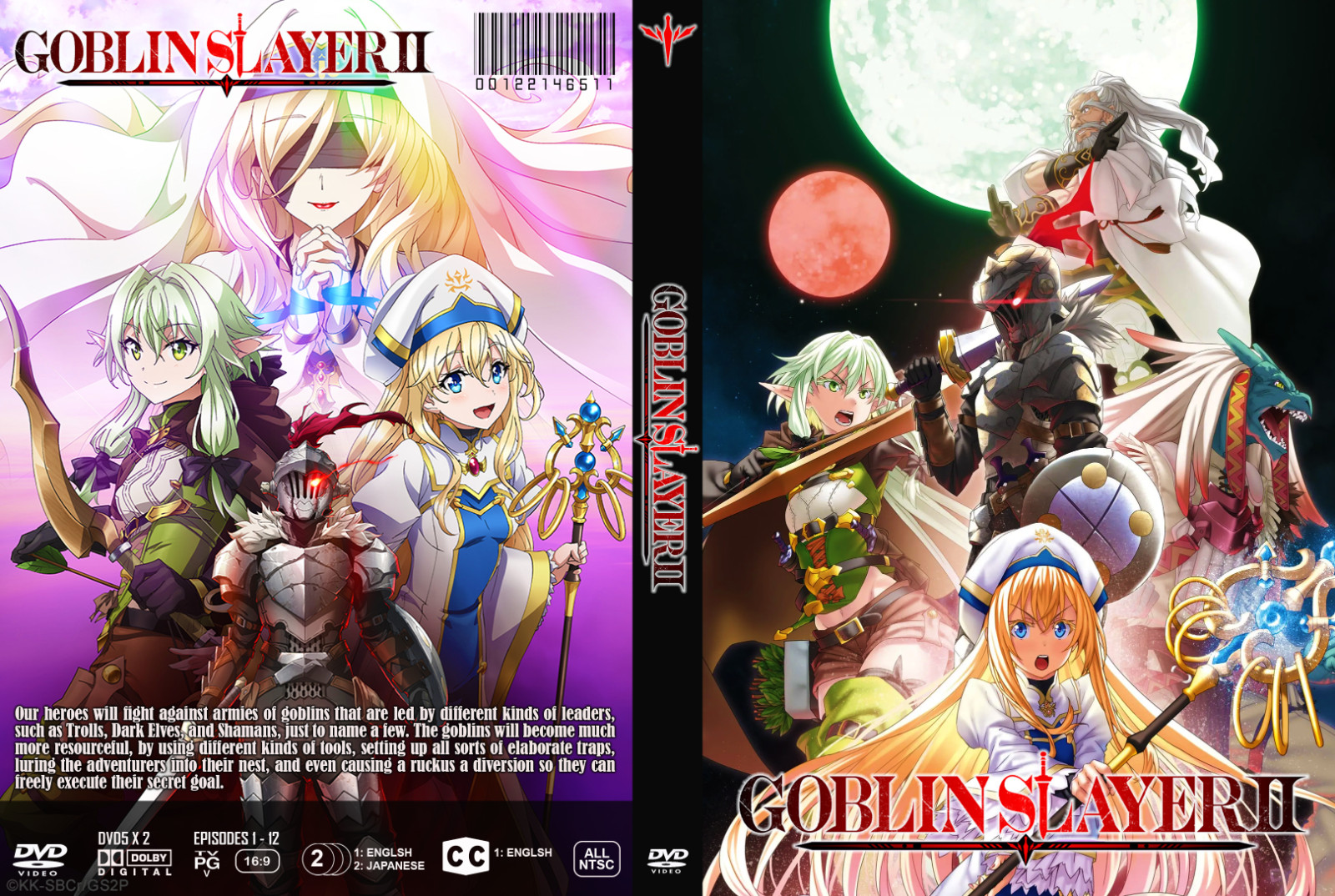 Goblin Slayer Anime Series Season 2 Episode 1-12  Dual Audio English/Jap, Subs
