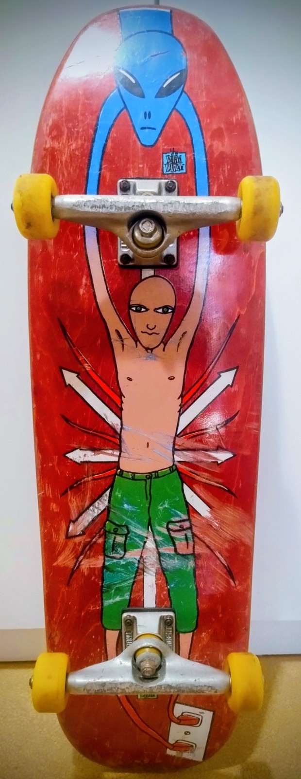 Vintage Mike Vallely New Deal Skateboard