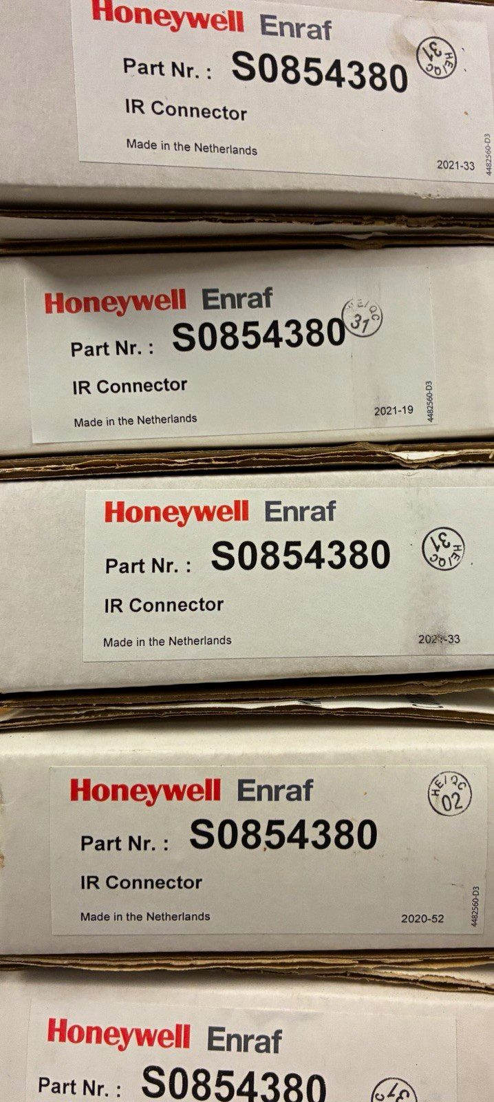 Honeywell Enraf IR Connector Part No. S0854380 Model S0854380 Honeywell Enraf IR Connector Part No. S0854380 Model S0854380