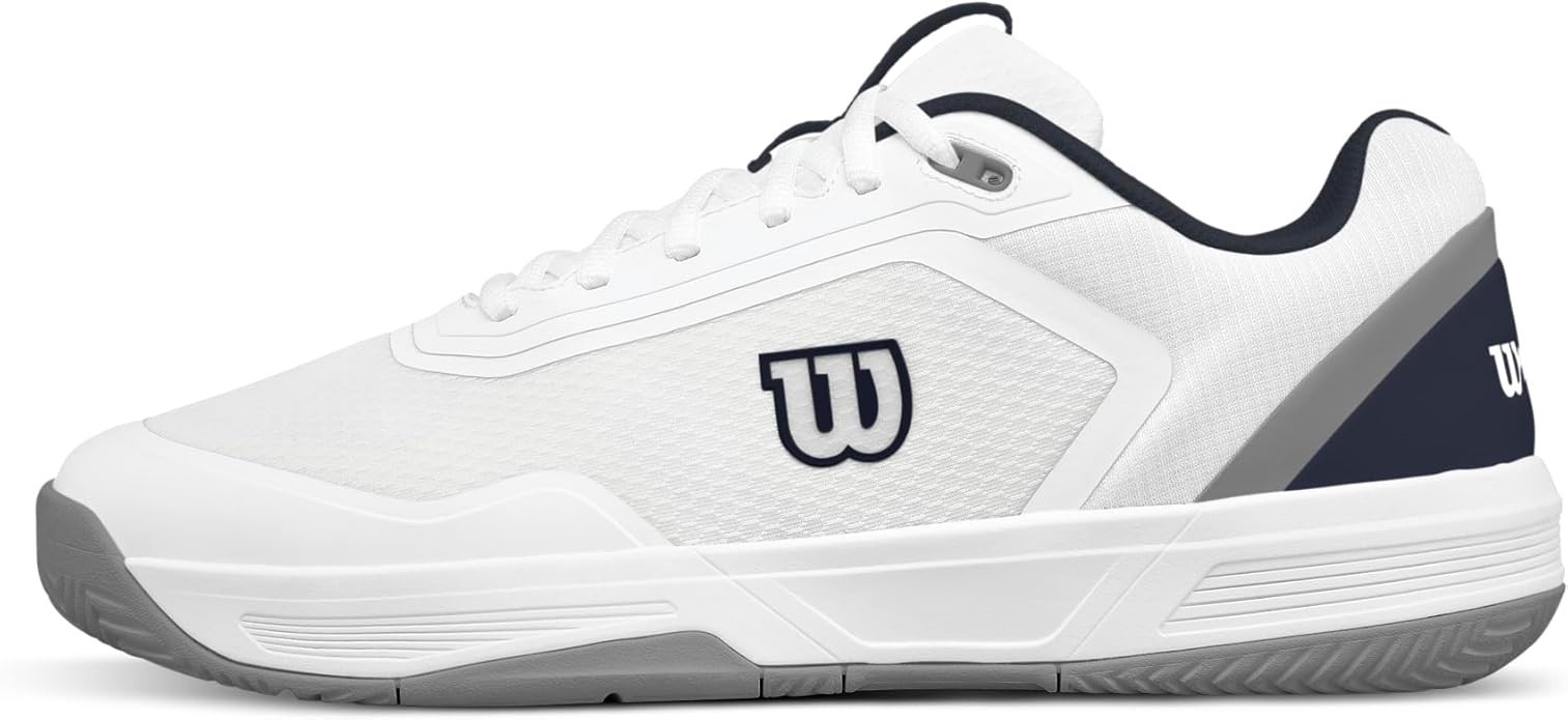 Wilson Mens Courtglide Tennis Shoes Racquet White Navy Blazer Quarry Sz: 11.5 12 Wilson Mens Courtglide Tennis Shoes Racquet White Navy Blazer Quarry Sz: 11.5 12