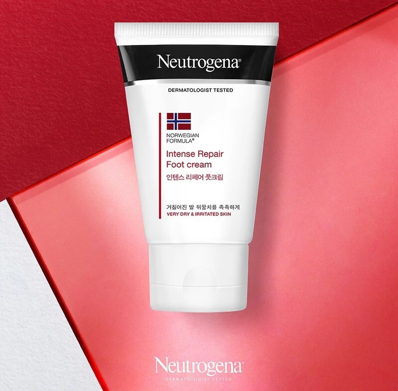 Neutrogena Norwegian Formula Intense Repair Foot Cream 56g*3pcs, KBeauty, sample