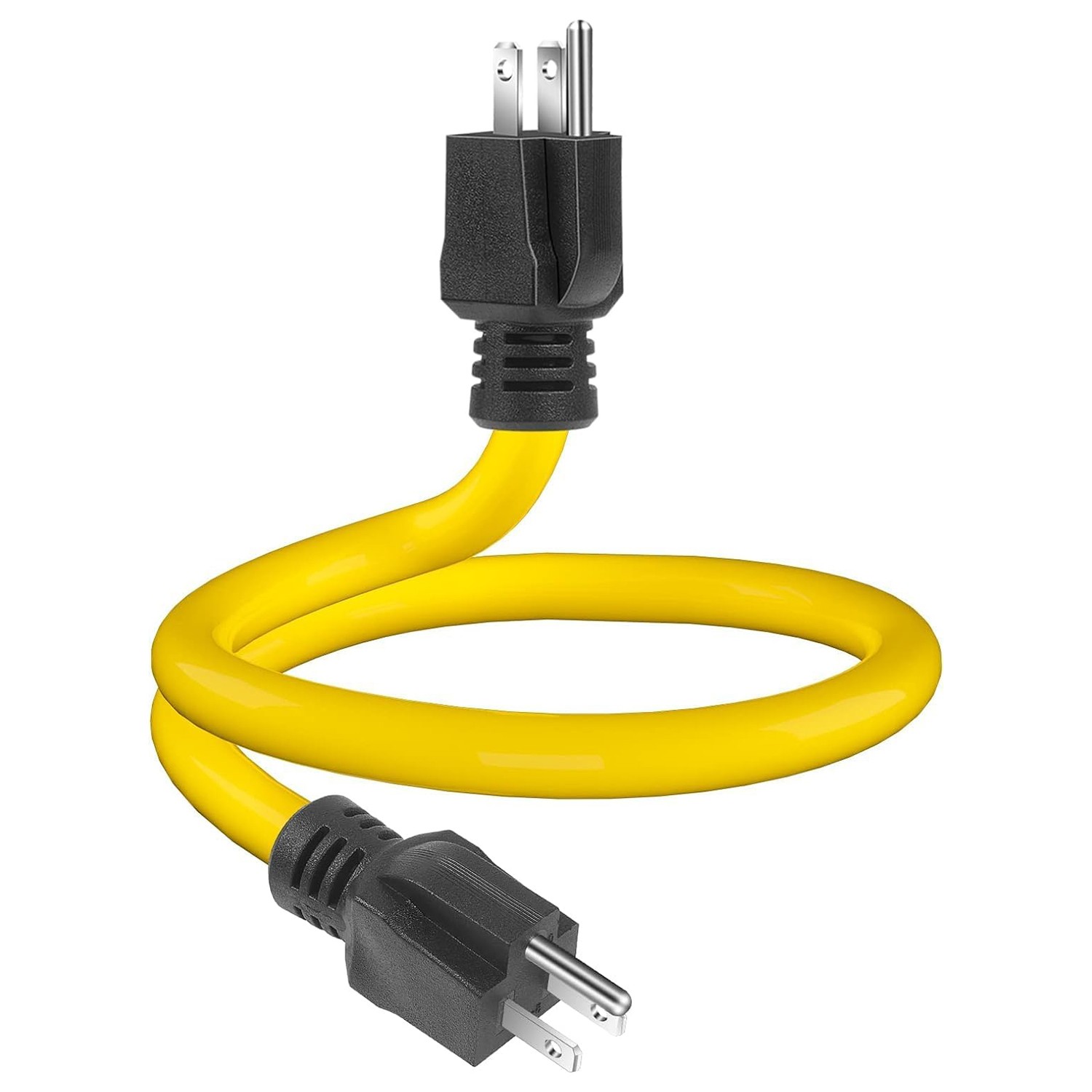 3 Prong Plug 125V Double Male Extension Cord NEMA 5-15P to 5-15P