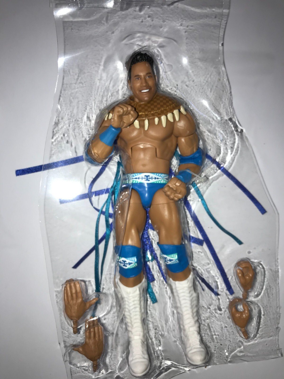 WWE Elite Collection Then Now Forever Together 6” Figure Rocky Maivia loose new