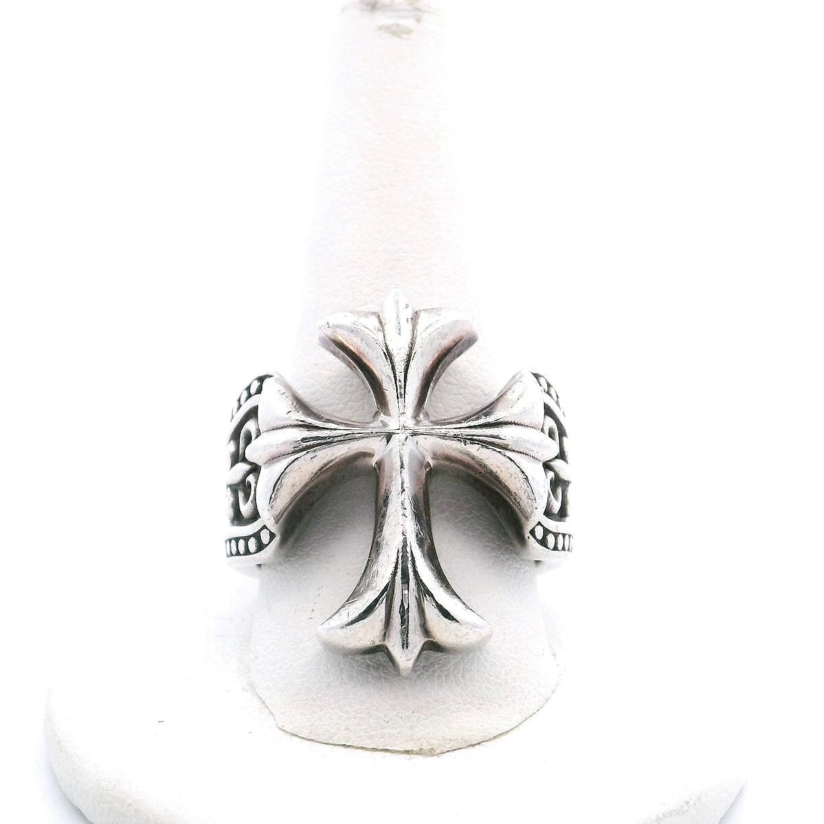 NightRider Renaissance Cross Sterling Silver Ring