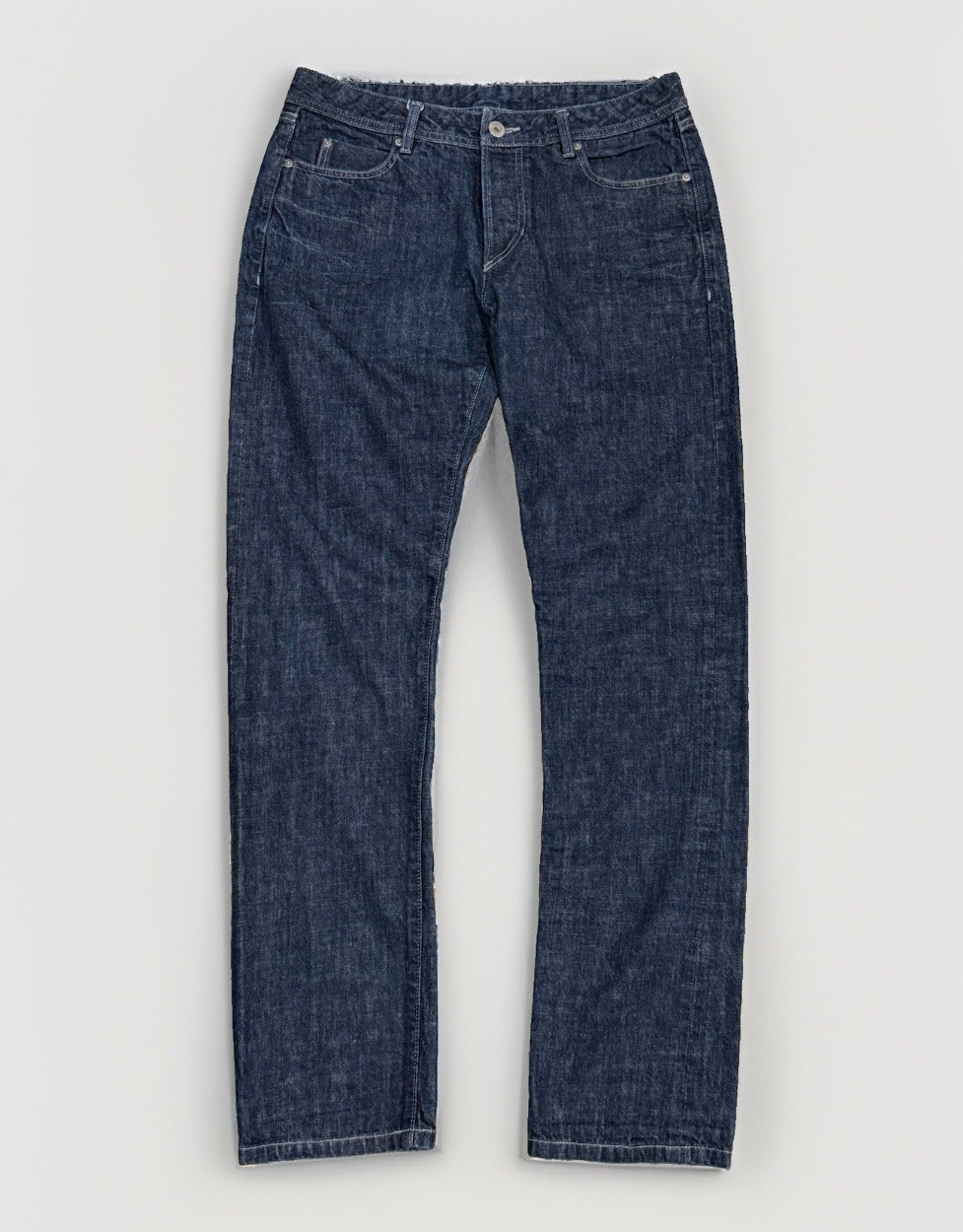 James Perse 5-Pocket Jeans Japanese Selvedge Denim Mens Size 33x34 Dark Blue