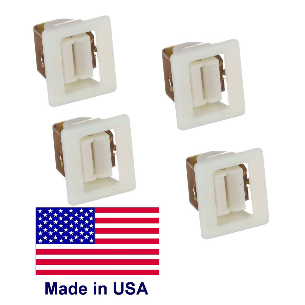 (4 Pack) Dryer Door Catch Frigidaire 131658800, AP2107362, PS418433, PD00000626 (4 Pack) Dryer Door Catch Frigidaire 131658800, AP2107362, PS418433, PD00000626