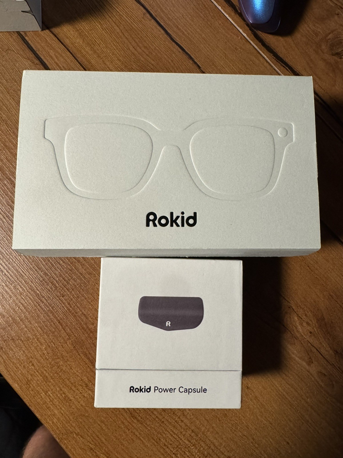 Rokid AI Glasses Style Non-Display + Power Capsule – Brand New Open Box