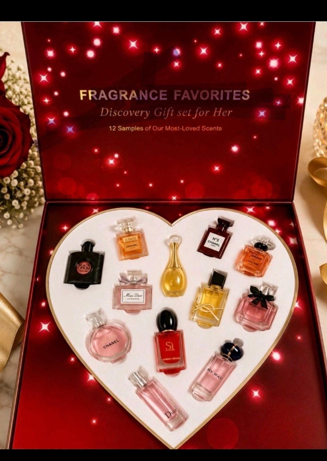 Fragrance Favorite Discovery Gift Set For Her 12 Samples Of Our Most Loved...