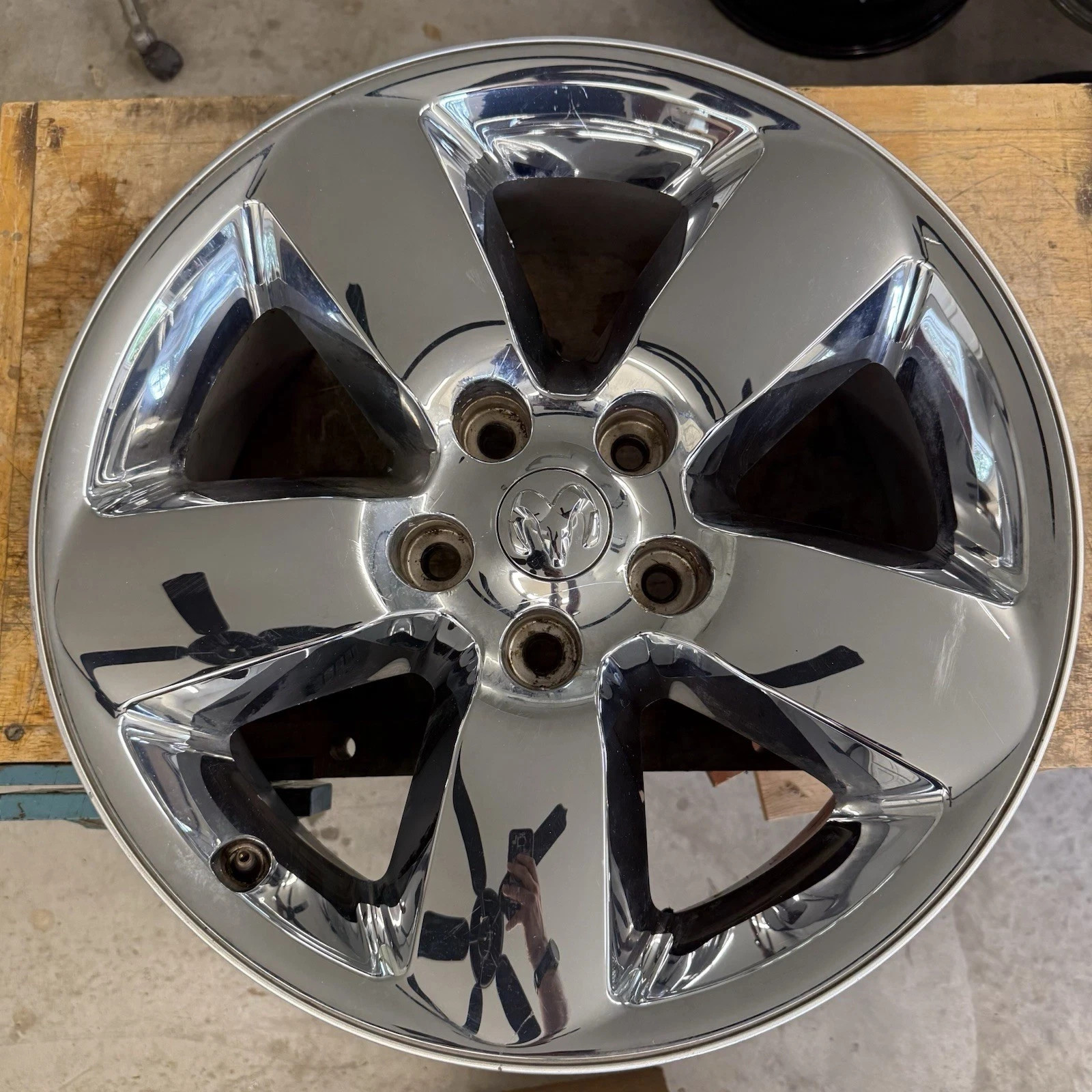 2013-2018 Ram 1500 OEM Factory 20x8 Chrome Clad Wheel Rim Assembly/Wrnty