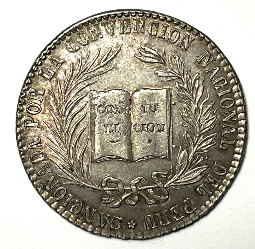 1856 Peru 4 Reales \