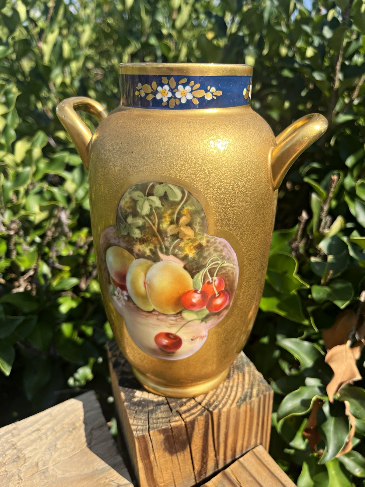 Antique Pickard Vase 13 Antique Pickard Vase 13