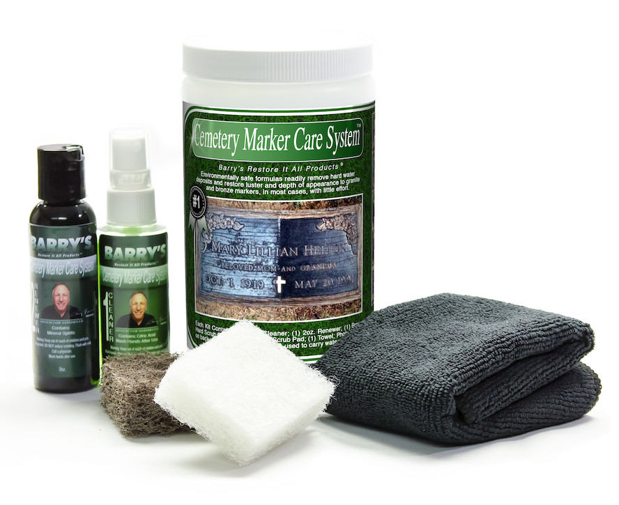 Cemetery Marker Care System | The Internet Sensation That Cleans and Restores