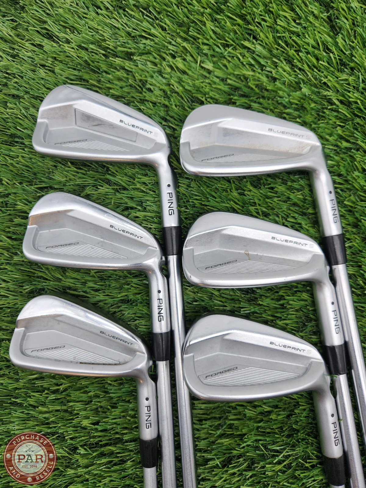 2024 PING BLUEPRINT S IRON SET 5-PW STIFF PROJECTX LZ 120G (BLACK DOT) DEMO