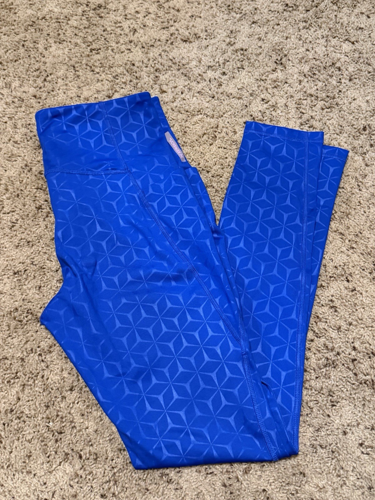 Xersion Women’s Workout Athletic Leggings Size Medium Color Royal Blue