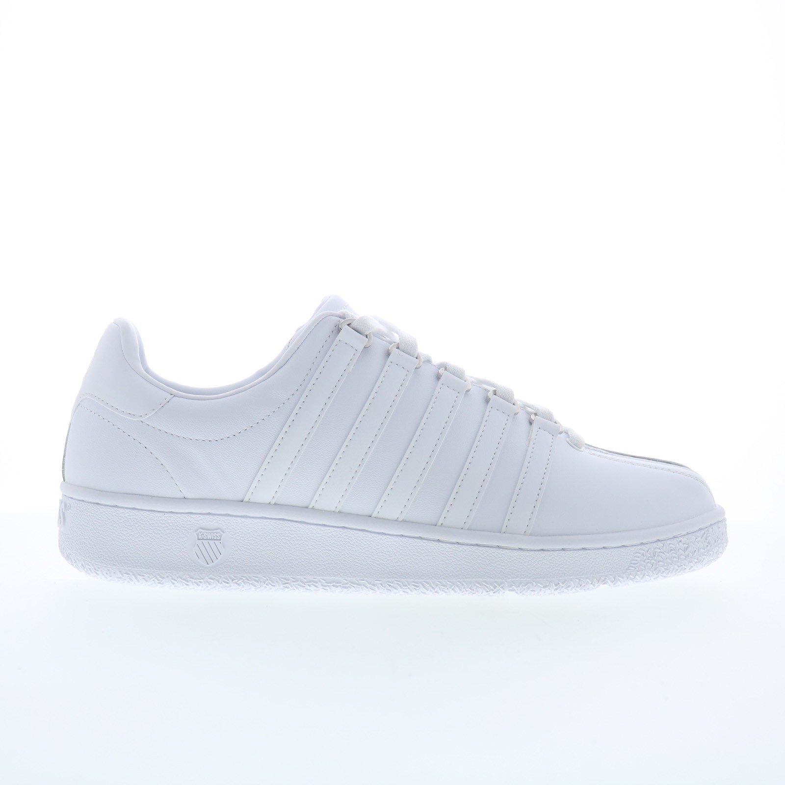 K-Swiss Classic VN 07321-101 Mens White Leather Lifestyle Sneakers Shoes