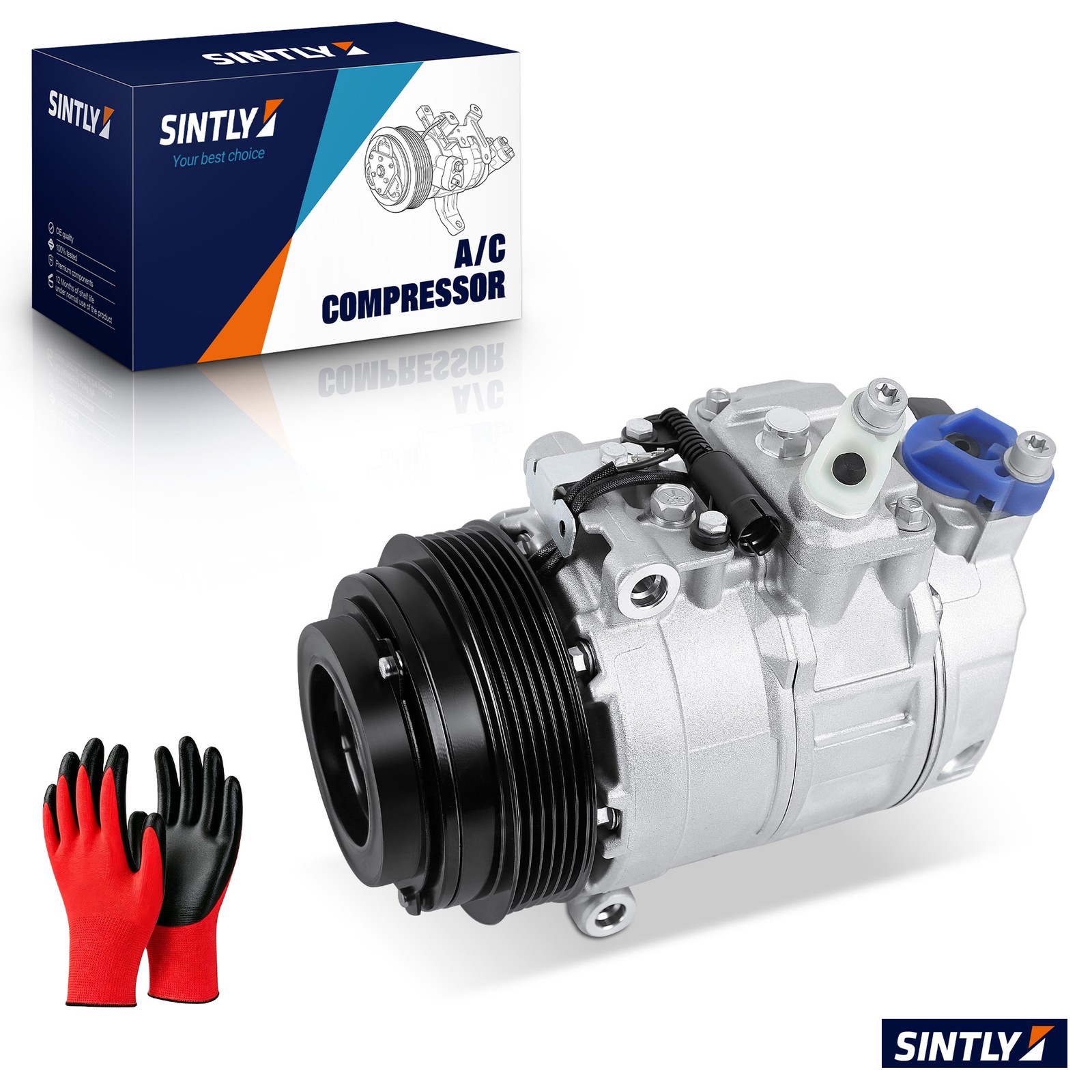 New AC Compressor with 6-Groove for Benz C220 CL500 ML320 Dodge Chrysler 78356 New AC Compressor with 6-Groove for Benz C220 CL500 ML320 Dodge Chrysler 78356