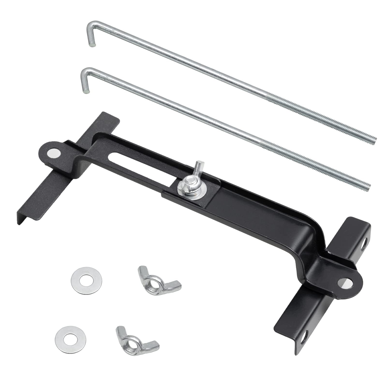 Aoerzn Premium Adjustable Battery Hold Down for Tray, 11inches / 27cm bolts 