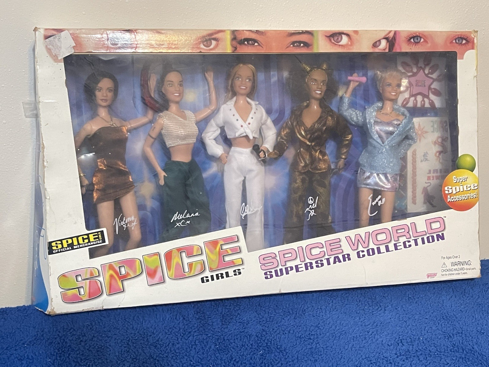 Vintage 1997 Spice World Spice Girls Superstar Collection Box Set - Factory Seal