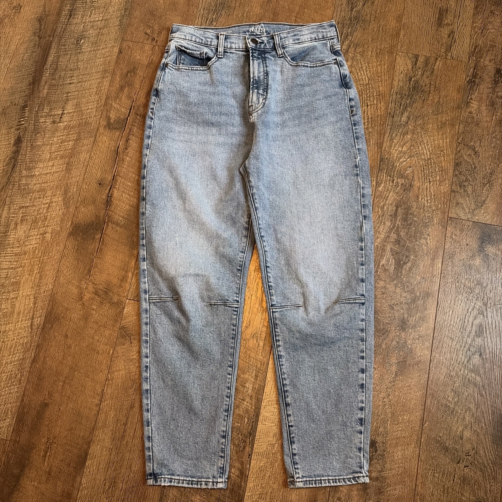A.N.A | Light Wash Barrel Leg Denim Jeans High Rise Women’s  Sz 6  Excellent