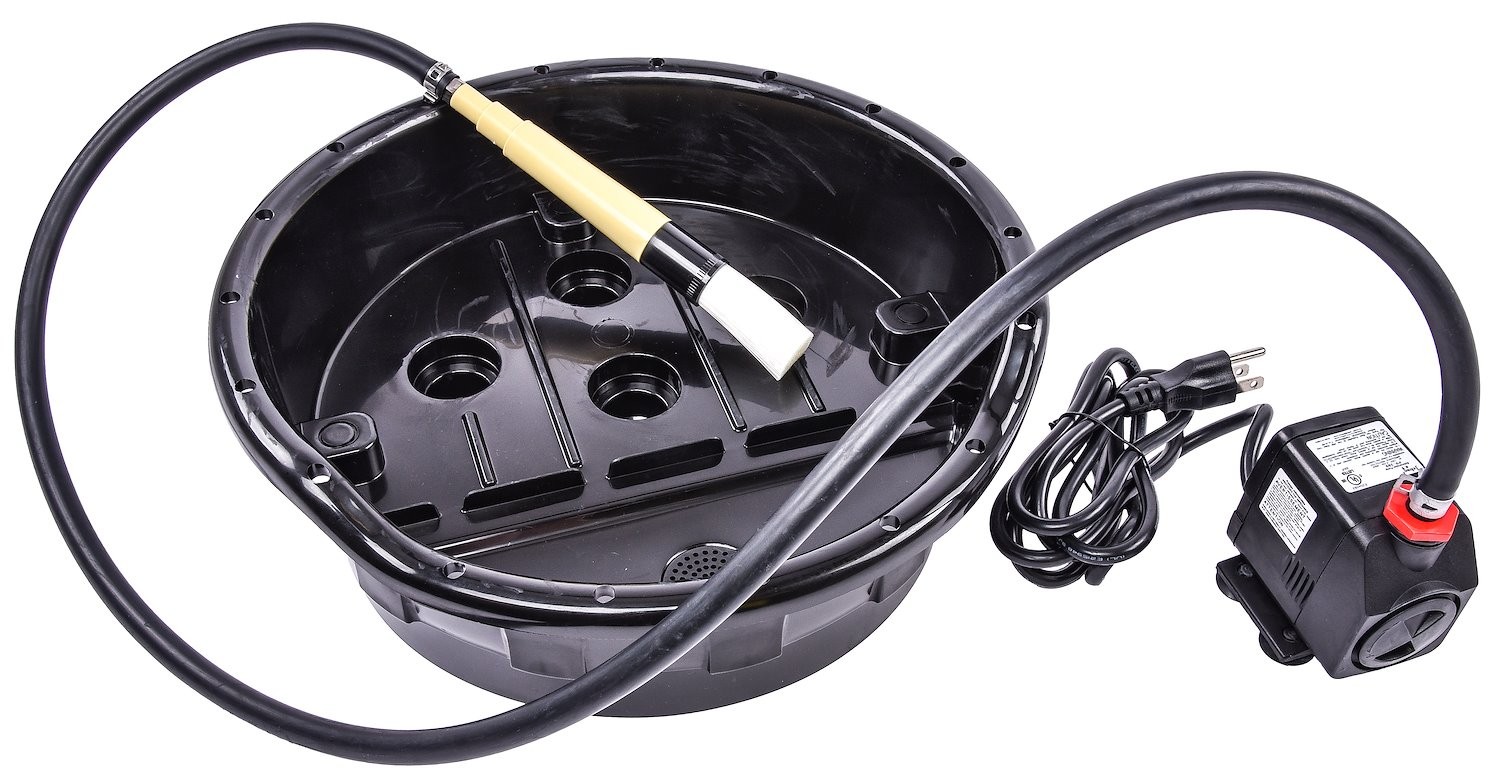 JEGS Bucket Top Parts Washer Fits Most Standard 5-Gallon Plastic Buckets