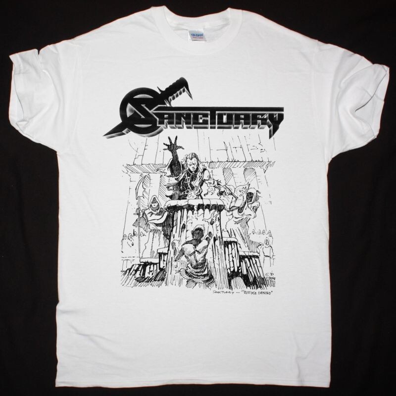 SANCTUARY REFUGE DENIED Heavy Cotton Unisex All Size Shirt M534