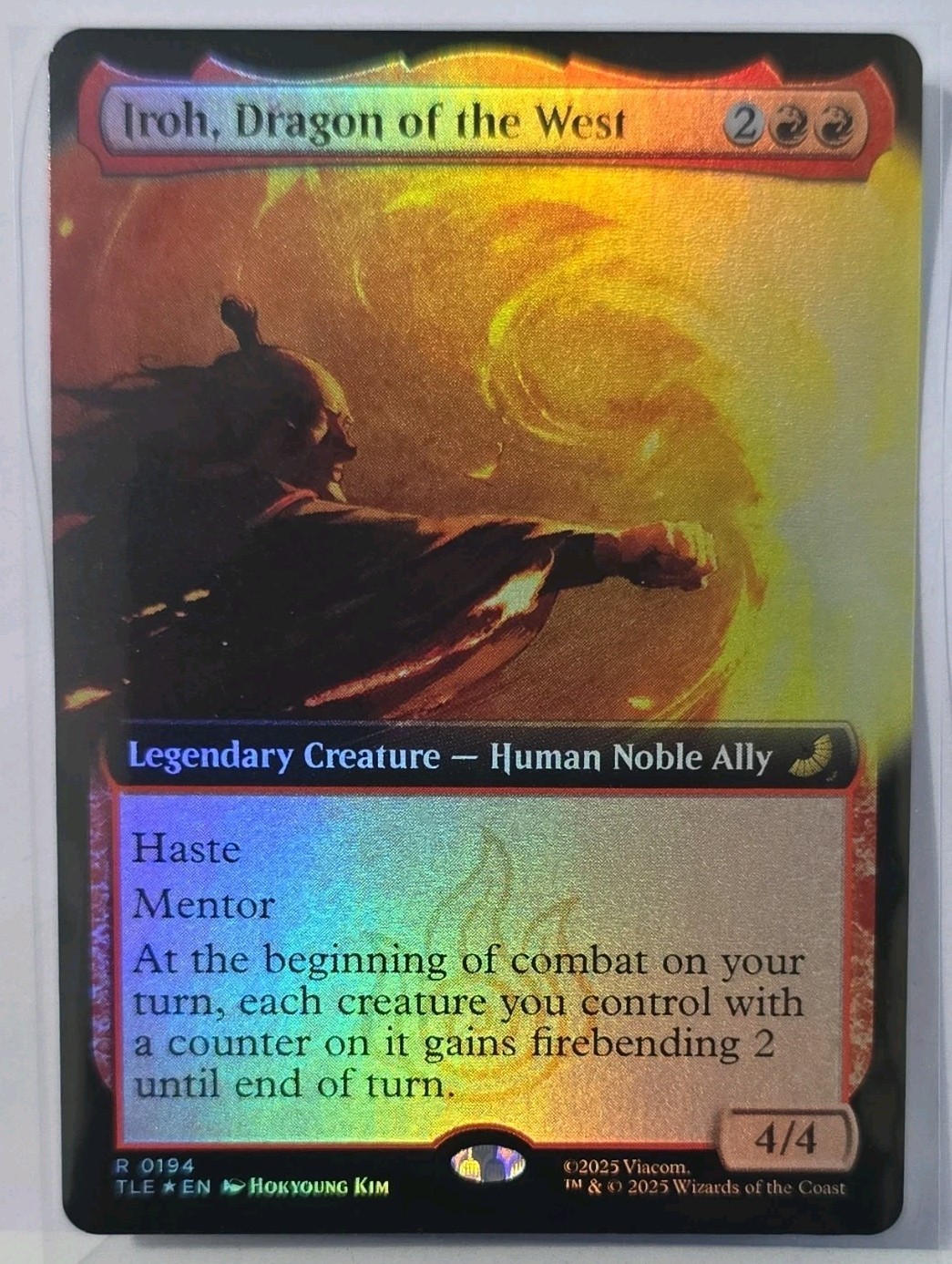 Wizards of the Coast Iroh, Dragon of the West TLE 0194 Foil Legendary Red Wizards of the Coast Iroh, Dragon of the West TLE 0194 Foil Legendary Red