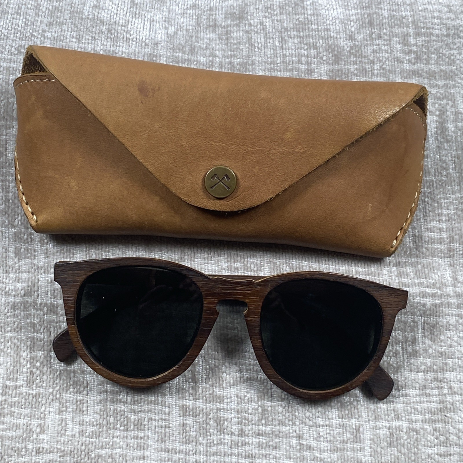 Shwood x Mercedes-Benz Sunglasses Wood Zeiss Lens Rare Find  1 of 10 Limited Ed.