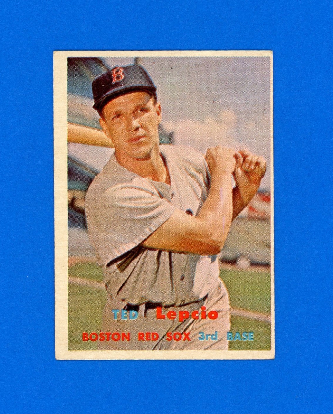 1957 Topps Baseball # 288 Ted Lepcio  EX-EXMINT *ValueBC.eStore*