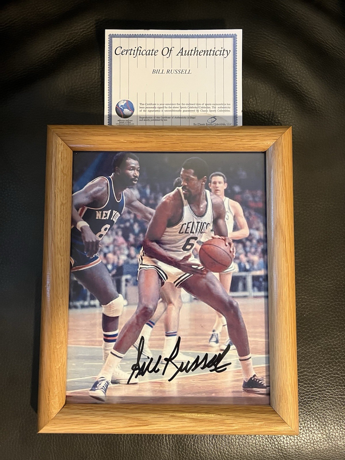 Bill Russell Boston Celtics NBA Signed Original Photo Bill Russell Boston Celtics NBA Signed Original Photo