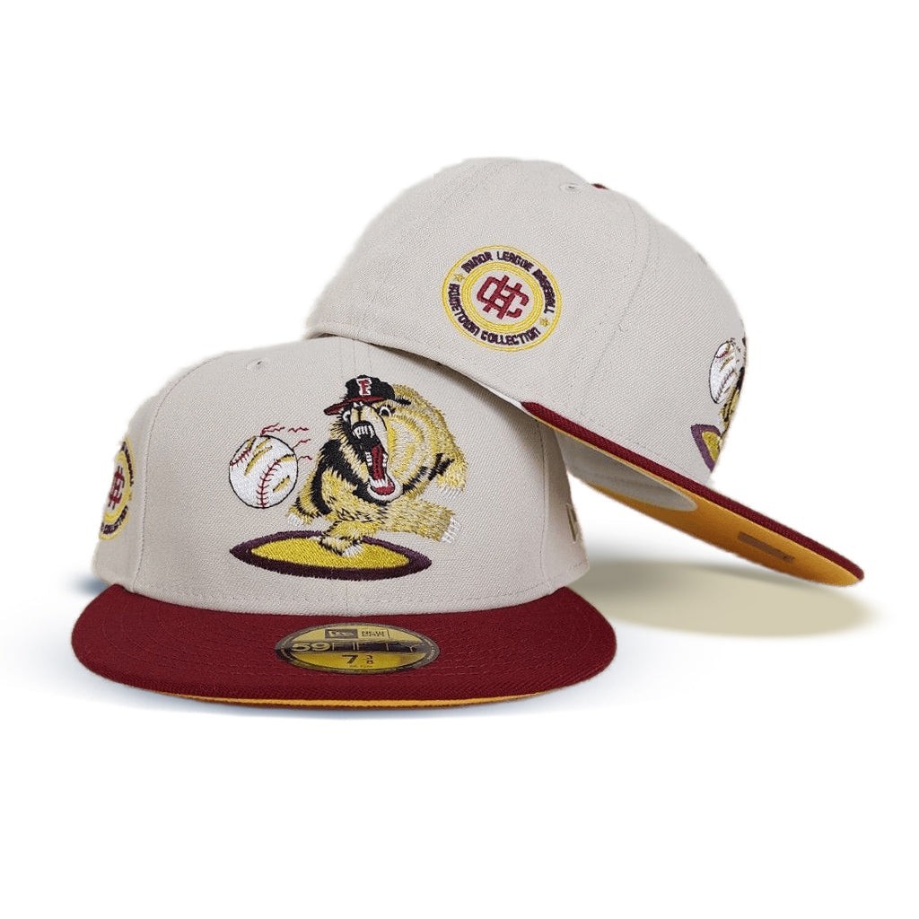 Fresno Grizzlies New Era 59Fifty Fitted Minor League Baseball- Sz 7  3/8th- New