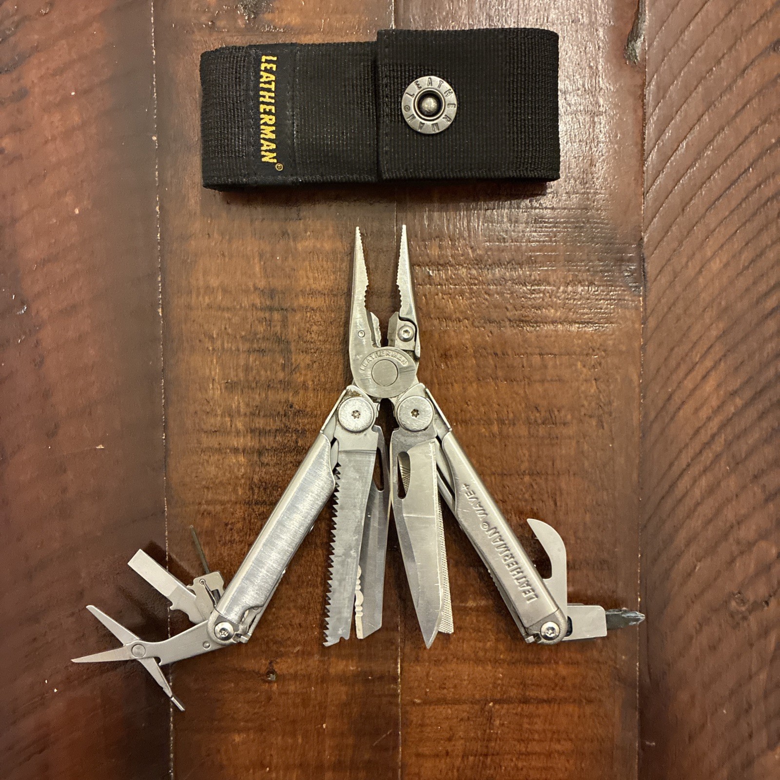 Leatherman Wave Plus Multi Tool with Black Nylon Sheath - Very Good