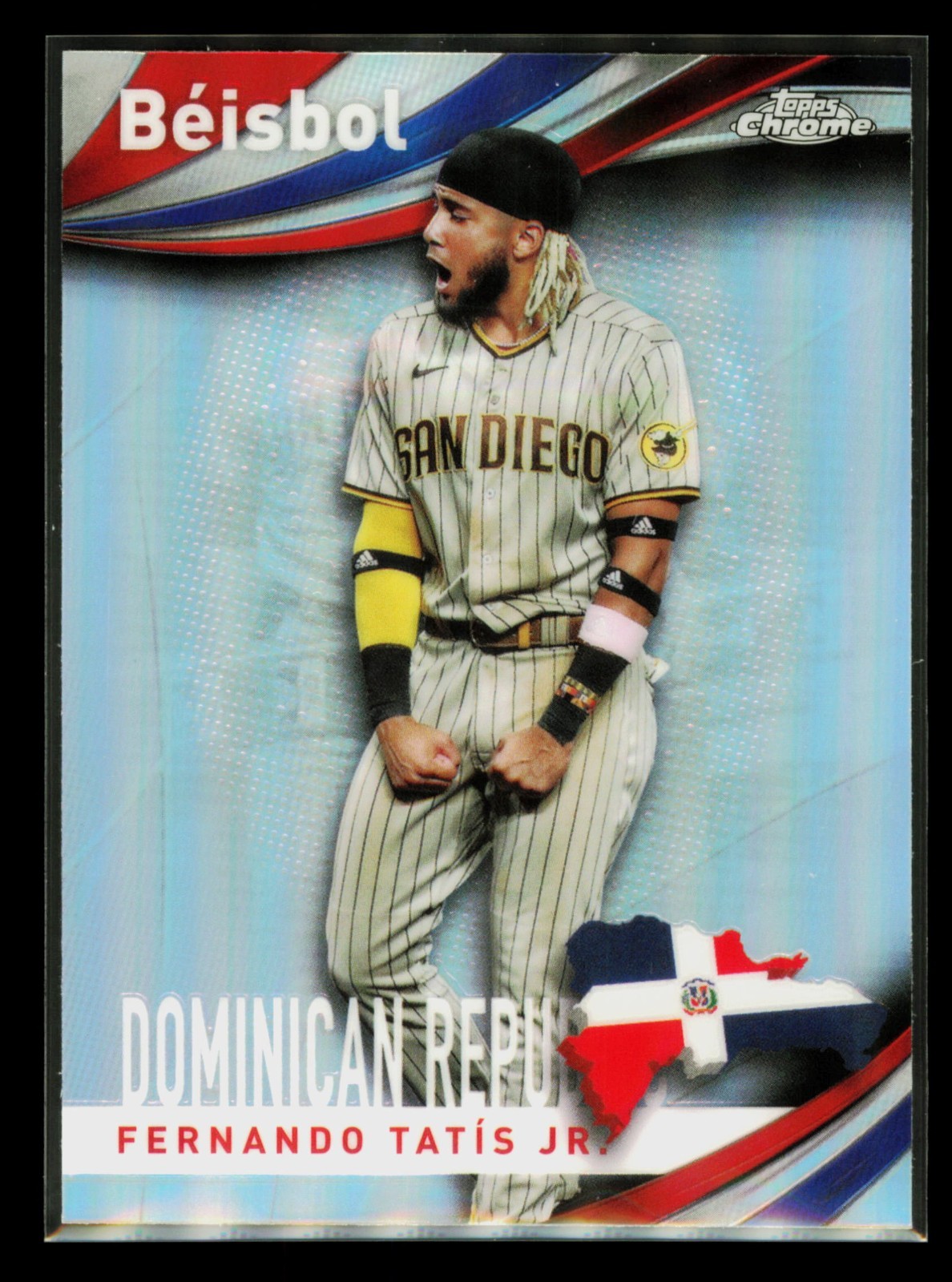 2021 Topps Chrome Fernando Tatis Jr. Beisbol #B-10