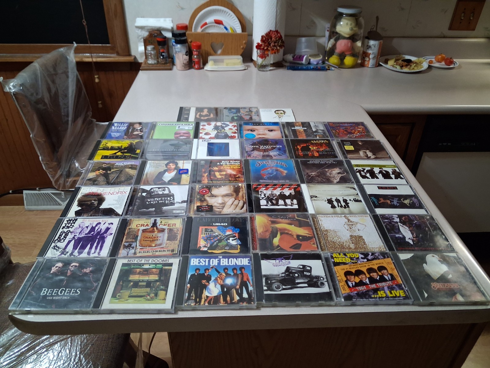 Classic Rock cd lot/39 Hendrix,Neil Young,CSNY,Santana,Cheap Trick,Aerosmith,U2,