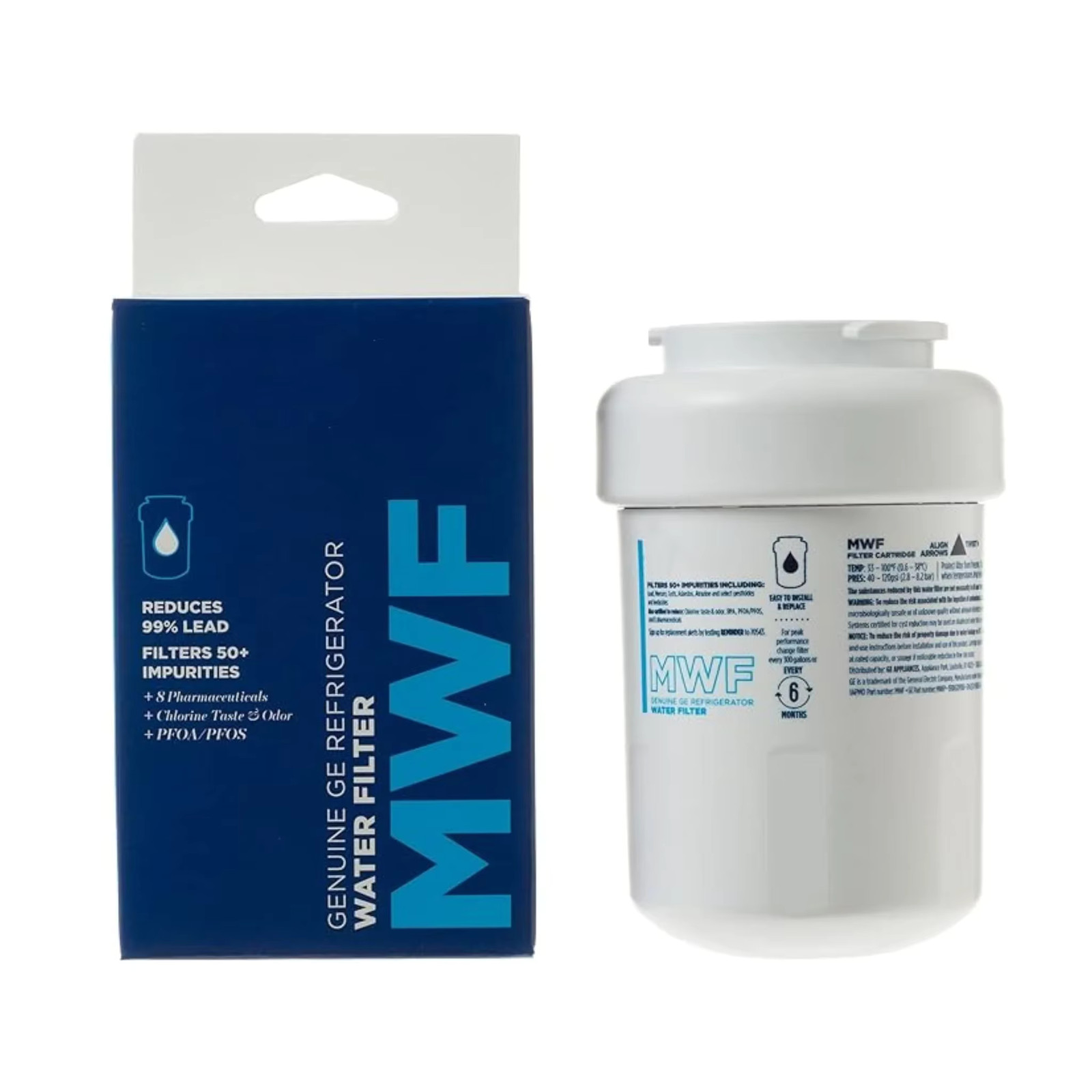 GE MWF SmartWater Refrigerator Water Filter (MWFP)OEM Wholesale MWF Replacement