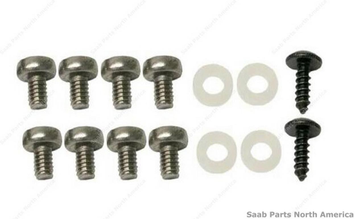 Genuine Saab Front License Plate Mounting kit For 2003-2006 Saab 9-3