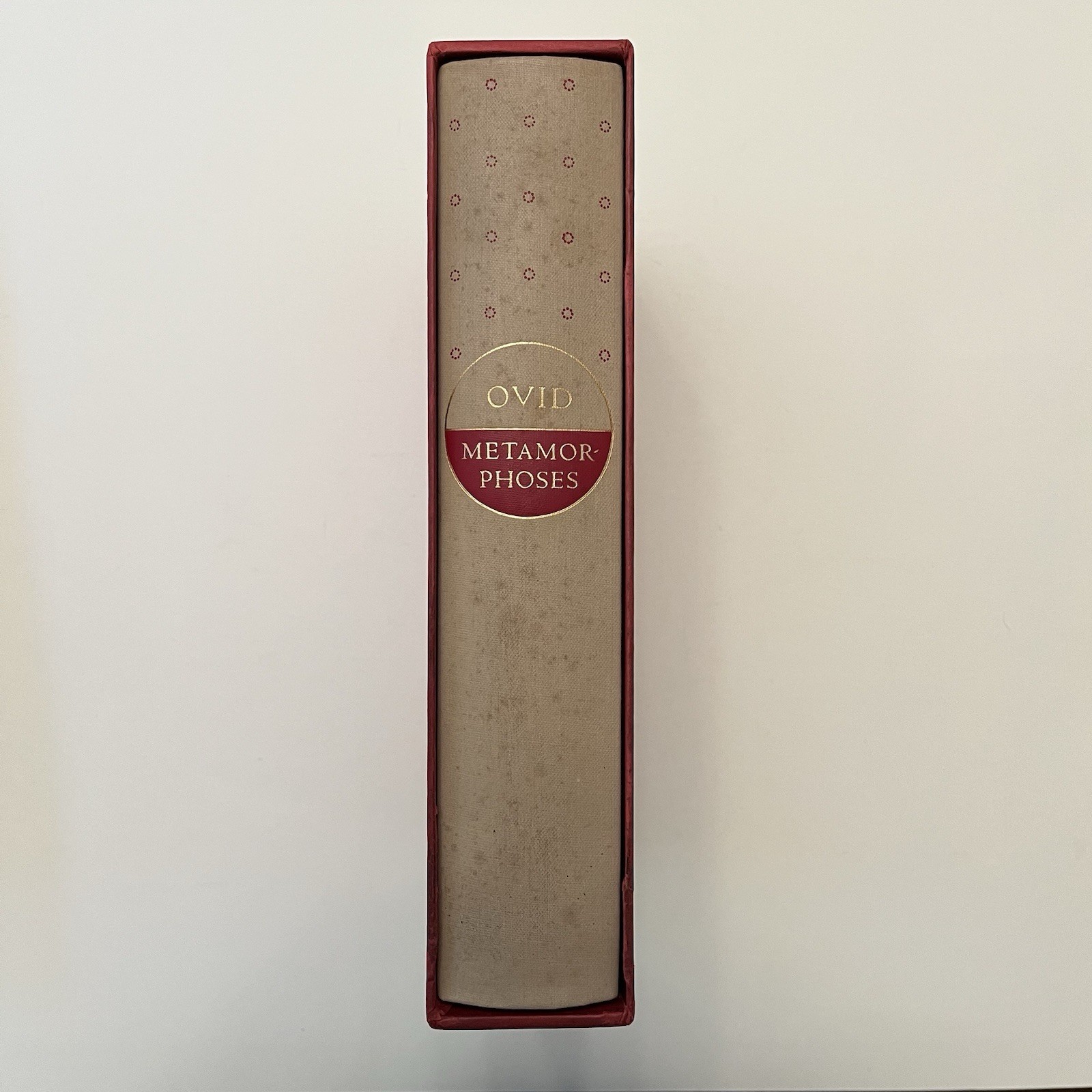 Ovid Metamorphoses 1961 Heritage Press Hans Erni Illustrated Slipcase VG