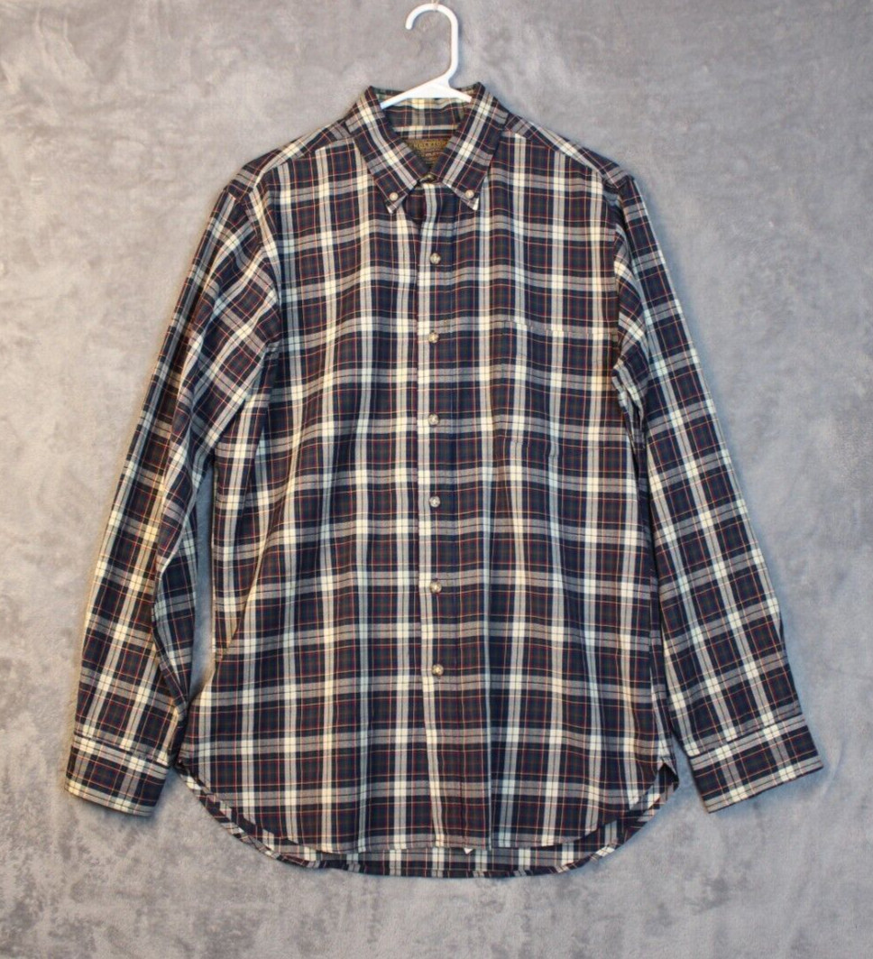 Vtg 60s 70s SIR PENDLETON Wool Shirt MEDIUM (Large tag) usa made
