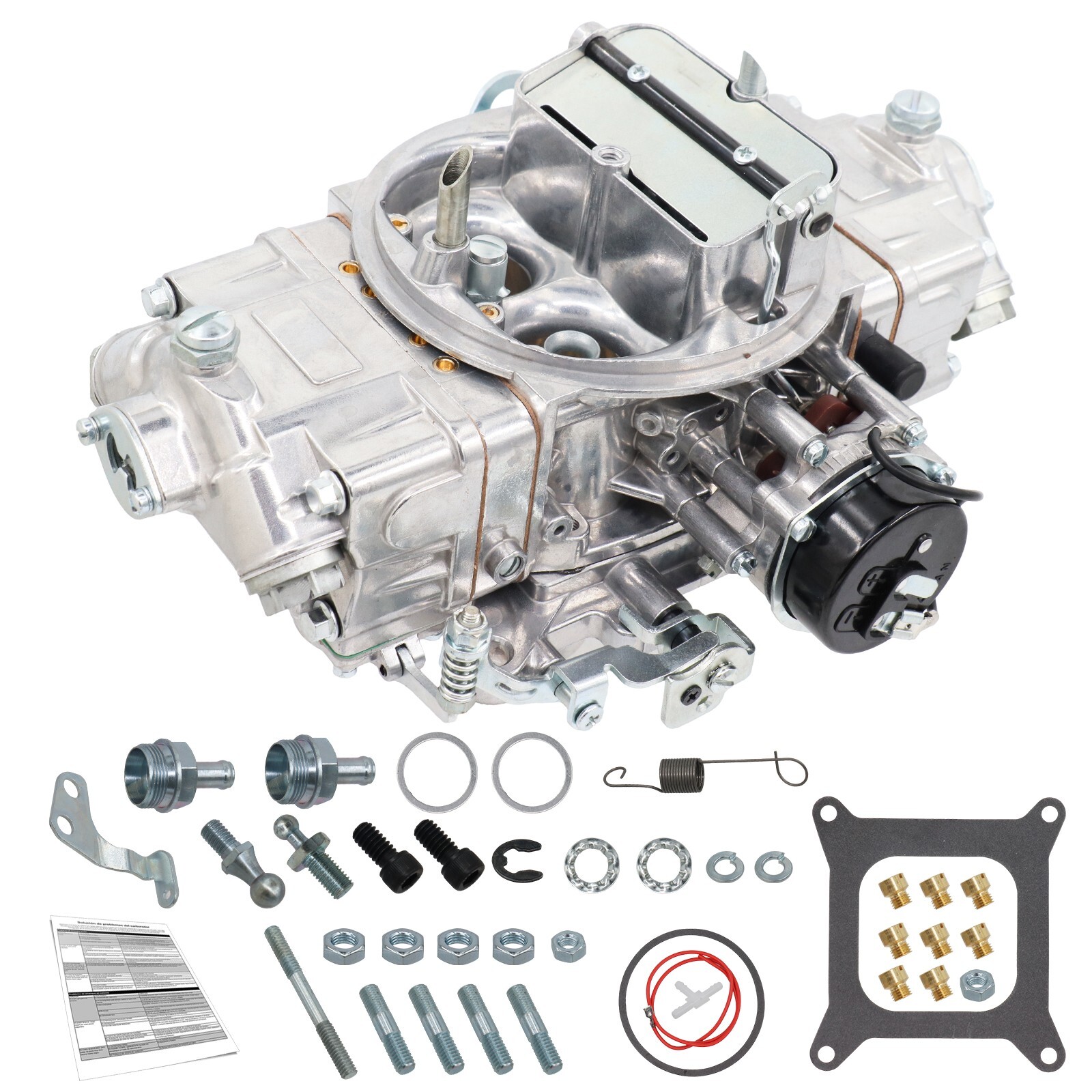 BR-67255 4 Barrel 650 CFM Brawler Double-Pumper Carburetor Electric Choke BR-67255 4 Barrel 650 CFM Brawler Double-Pumper Carburetor Electric Choke