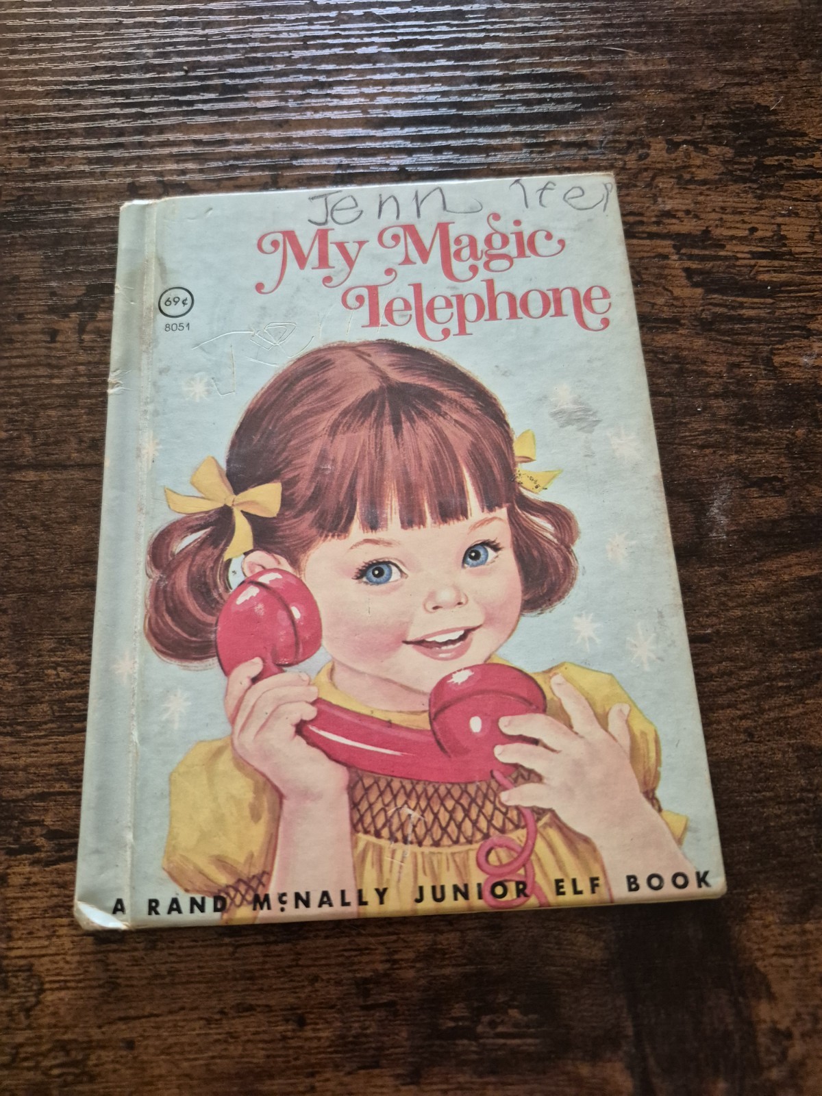 Vintage Rand McNally Junior Elf Book My Maguc Telephone Fair Condition