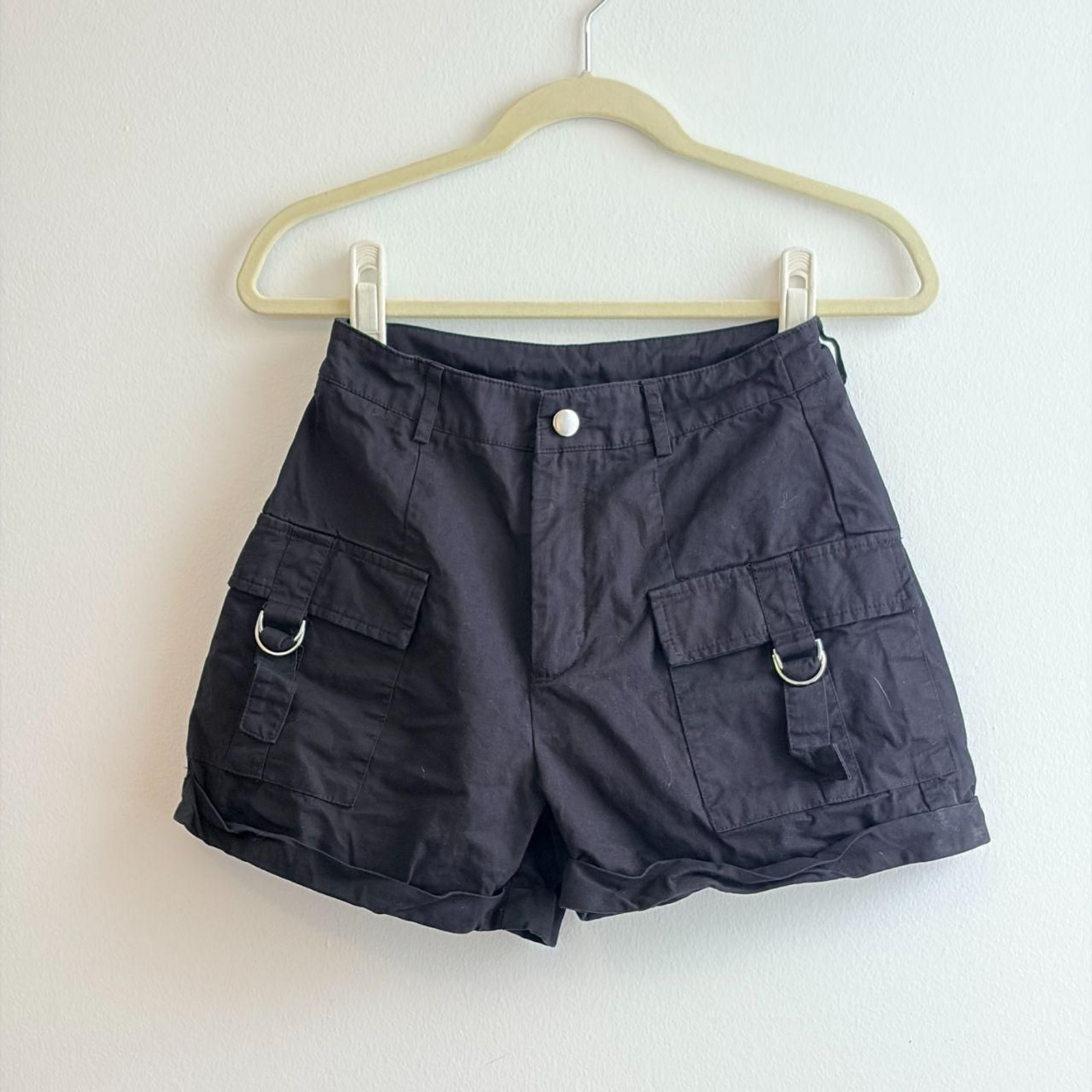 Shein Women\'s Black and Navy Shorts