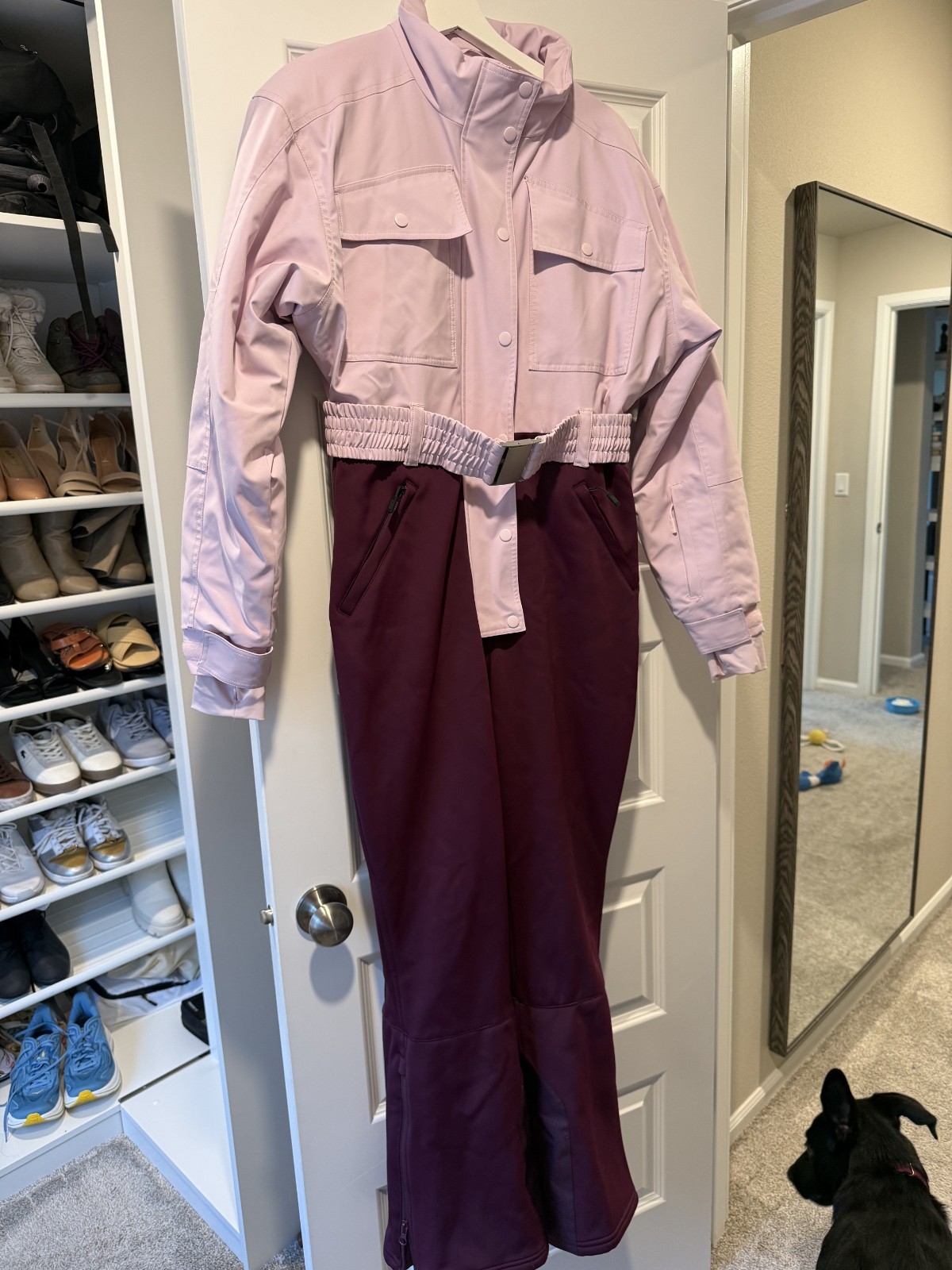 ASOS Ski Suit 4505 - Pink/Plum