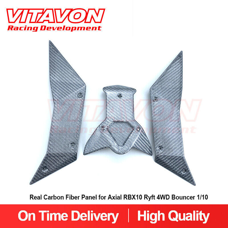 Vitavon Real Carbon Fiber Panel  for Axial RBX10 RYFT 4WD Bouncer 1/10