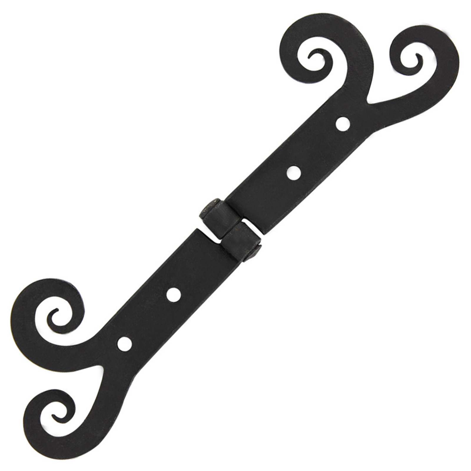 Hand Forged Iron Scroll Hinge 10\