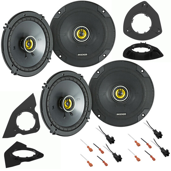 2002-2009 Chevy Trailblazer Kicker Factory Speaker Upgrade Package