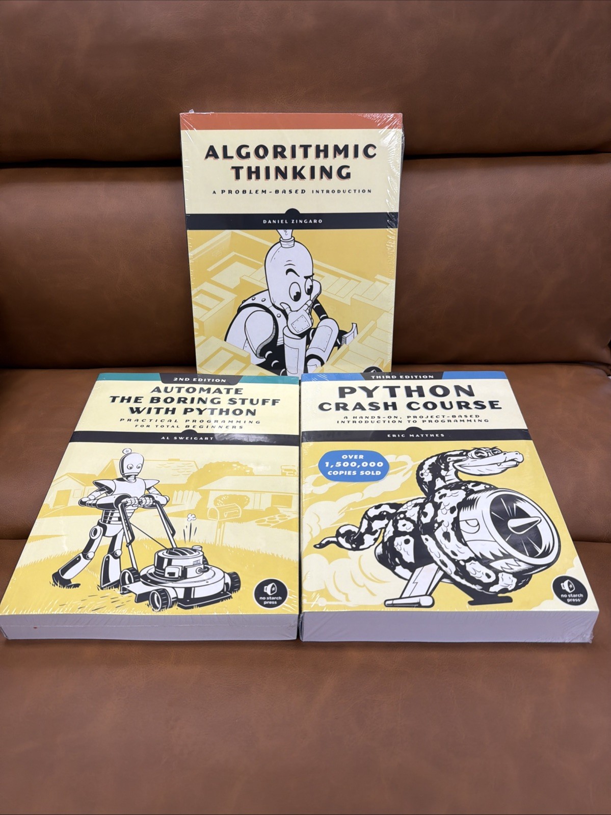 Python Crash Course, 3rd Edition + Automate The Boring Stuff And Algorithmic Thi Python Crash Course, 3rd Edition + Automate The Boring Stuff And Algorithmic Thi